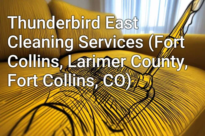 Thunderbird East Cleaning Services (Fort Collins, Larimer County, Fort Collins, CO)