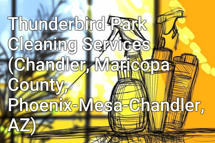 Thunderbird Park Cleaning Services (Chandler, Maricopa County, Phoenix-Mesa-Chandler, AZ)