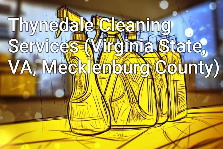 Thynedale Cleaning Services (Virginia State, VA, Mecklenburg County)