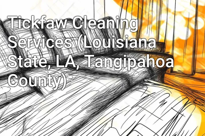 Tickfaw Cleaning Services (Louisiana State, LA, Tangipahoa County)