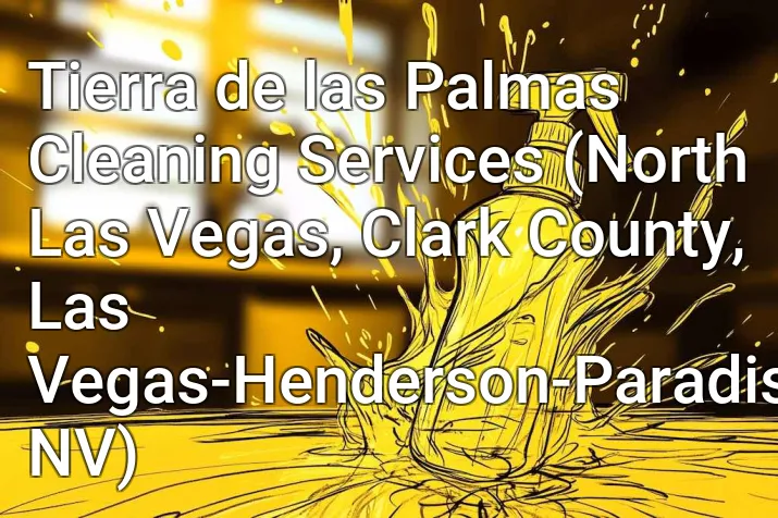 Tierra de las Palmas Cleaning Services (North Las Vegas, Clark County, Las Vegas-Henderson-Paradise, NV)