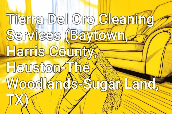 Tierra Del Oro Cleaning Services (Baytown, Harris County, Houston-The Woodlands-Sugar Land, TX)