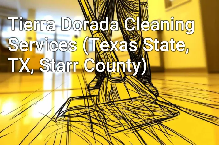 Tierra Dorada Cleaning Services (Texas State, TX, Starr County)