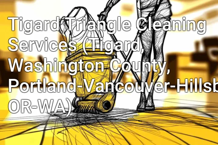 Tigard Triangle Cleaning Services (Tigard, Washington County, Portland-Vancouver-Hillsboro, OR-WA)