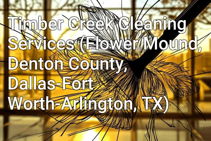 Timber Creek Cleaning Services (Flower Mound, Denton County, Dallas-Fort Worth-Arlington, TX)