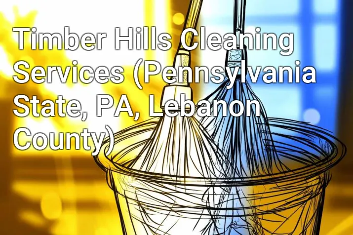 Timber Hills Cleaning Services (Pennsylvania State, PA, Lebanon County)