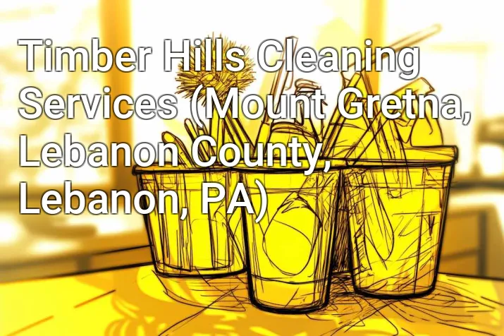 Timber Hills Cleaning Services (Mount Gretna, Lebanon County, Lebanon, PA)