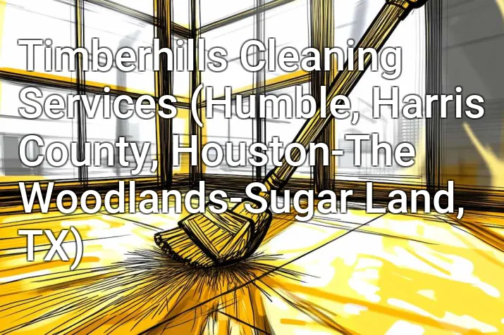 Timberhills Cleaning Services (Humble, Harris County, Houston-The Woodlands-Sugar Land, TX)