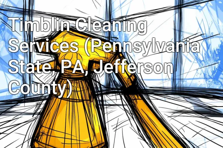 Timblin Cleaning Services (Pennsylvania State, PA, Jefferson County)
