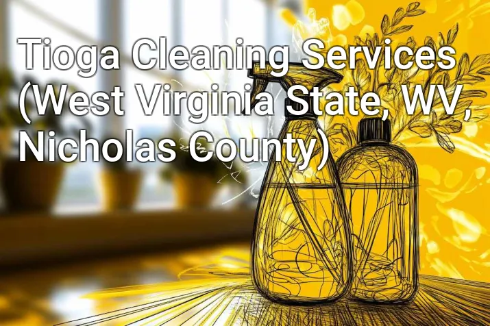 Tioga Cleaning Services (West Virginia State, WV, Nicholas County)