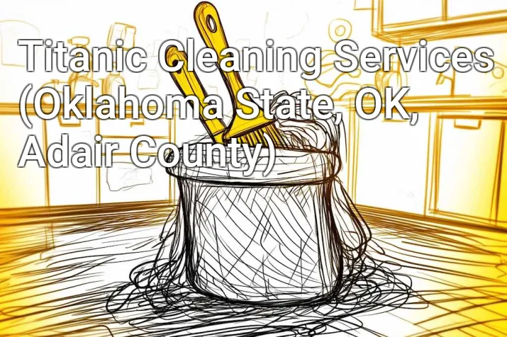 Titanic Cleaning Services (Oklahoma State, OK, Adair County)