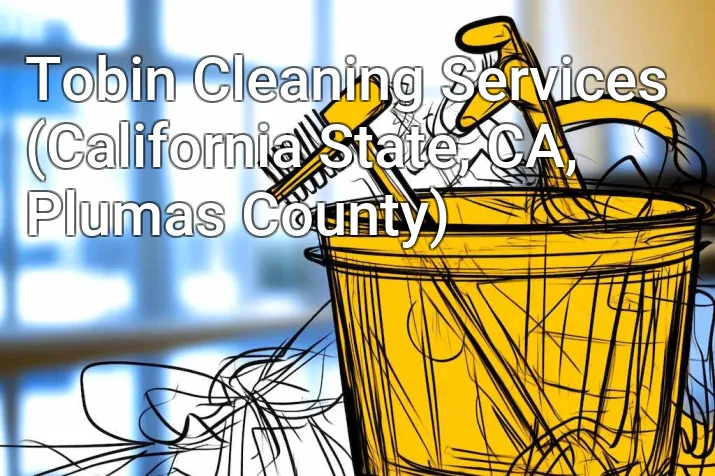 Tobin Cleaning Services (California State, CA, Plumas County)