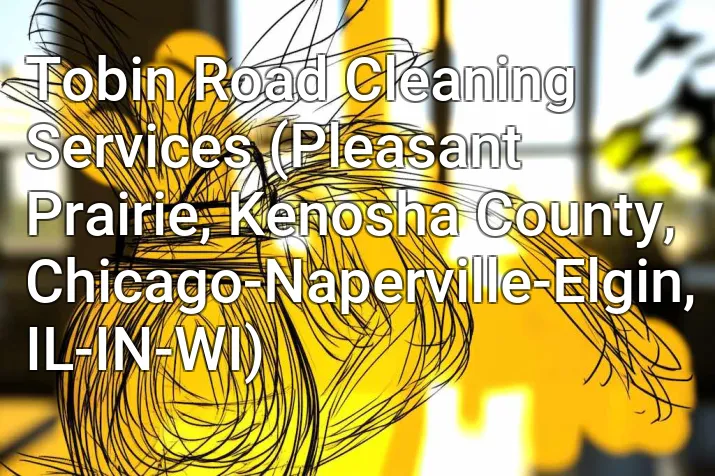 Tobin Road Cleaning Services (Pleasant Prairie, Kenosha County, Chicago-Naperville-Elgin, IL-IN-WI)