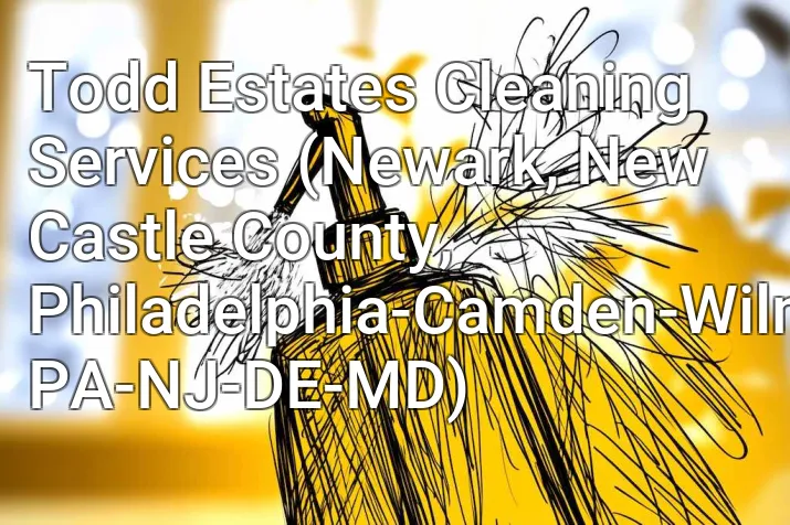 Todd Estates Cleaning Services (Newark, New Castle County, Philadelphia-Camden-Wilmington, PA-NJ-DE-MD)