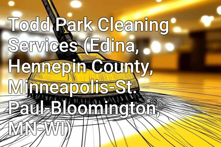 Todd Park Cleaning Services (Edina, Hennepin County, Minneapolis-St. Paul-Bloomington, MN-WI)