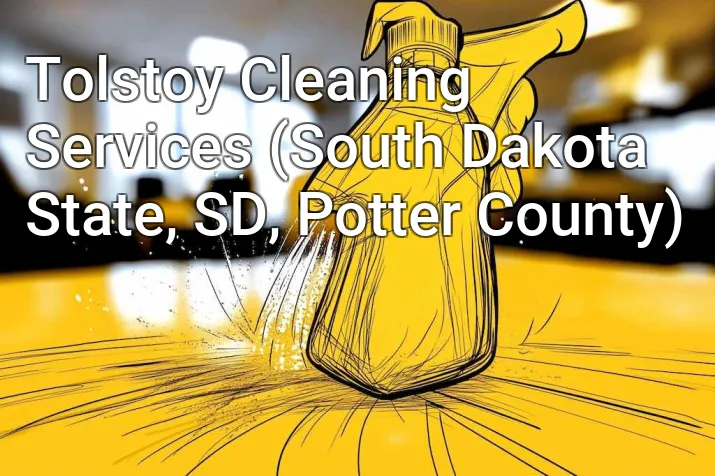 Tolstoy Cleaning Services (South Dakota State, SD, Potter County)