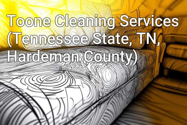 Toone Cleaning Services (Tennessee State, TN, Hardeman County)