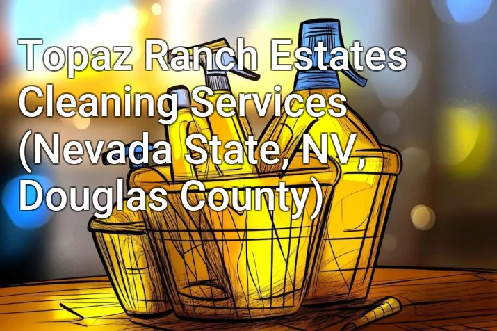 Topaz Ranch Estates Cleaning Services (Nevada State, NV, Douglas County)