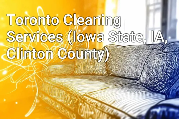 Toronto Cleaning Services (Iowa State, IA, Clinton County)