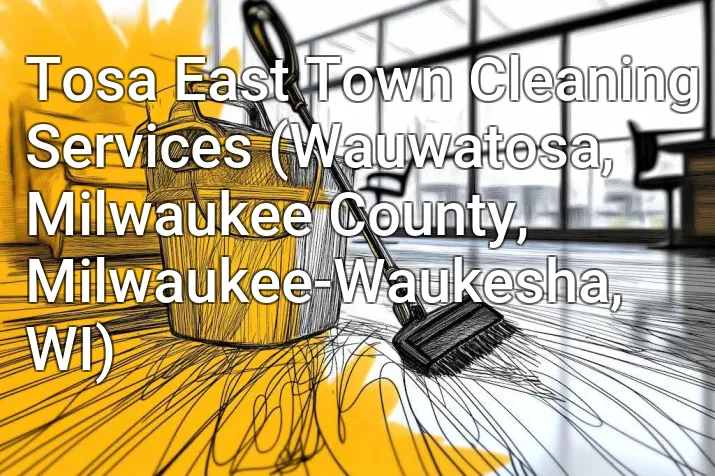 Tosa East Town Cleaning Services (Wauwatosa, Milwaukee County, Milwaukee-Waukesha, WI)