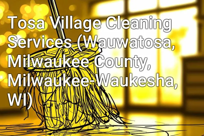 Tosa Village Cleaning Services (Wauwatosa, Milwaukee County, Milwaukee-Waukesha, WI)