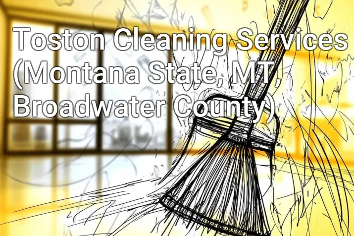 Toston Cleaning Services (Montana State, MT, Broadwater County)
