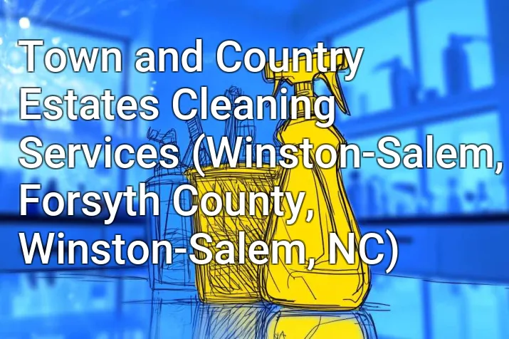 Town and Country Estates Cleaning Services (Winston-Salem, Forsyth County, Winston-Salem, NC)