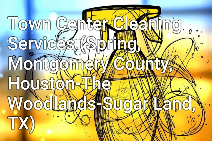 Town Center Cleaning Services (Spring, Montgomery County, Houston-The Woodlands-Sugar Land, TX)
