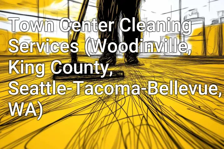 Town Center Cleaning Services (Woodinville, King County, Seattle-Tacoma-Bellevue, WA)