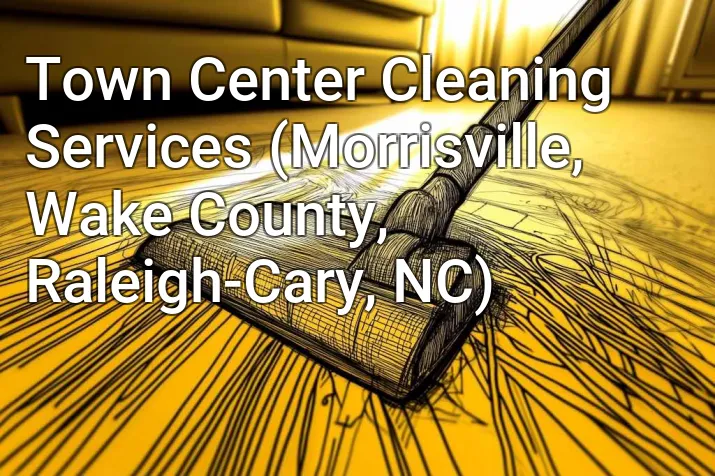 Town Center Cleaning Services (Morrisville, Wake County, Raleigh-Cary, NC)