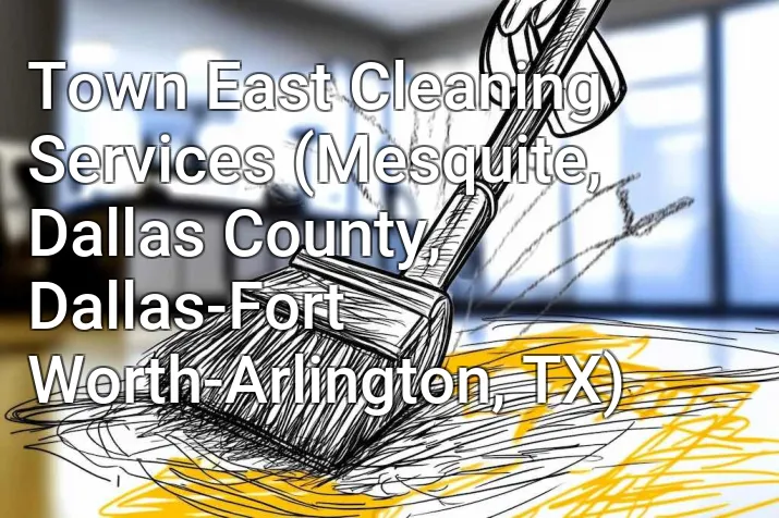 Town East Cleaning Services (Mesquite, Dallas County, Dallas-Fort Worth-Arlington, TX)