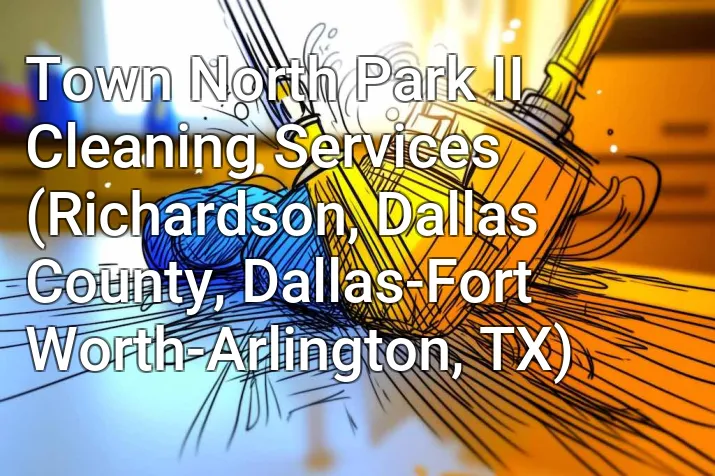 Town North Park II Cleaning Services (Richardson, Dallas County, Dallas-Fort Worth-Arlington, TX)