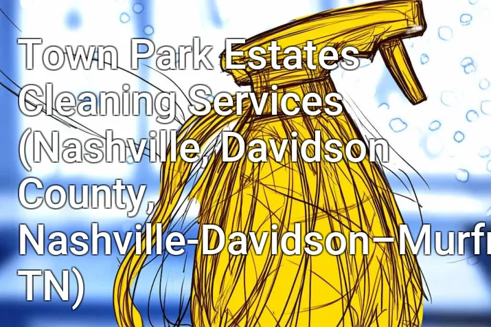 Town Park Estates Cleaning Services (Nashville, Davidson County, Nashville-Davidson–Murfreesboro–Franklin, TN)