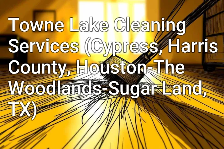 Towne Lake Cleaning Services (Cypress, Harris County, Houston-The Woodlands-Sugar Land, TX)