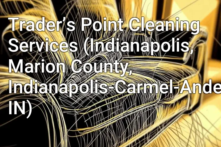 Trader’s Point Cleaning Services (Indianapolis, Marion County, Indianapolis-Carmel-Anderson, IN)