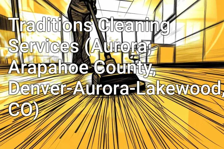 Traditions Cleaning Services (Aurora, Arapahoe County, Denver-Aurora-Lakewood, CO)