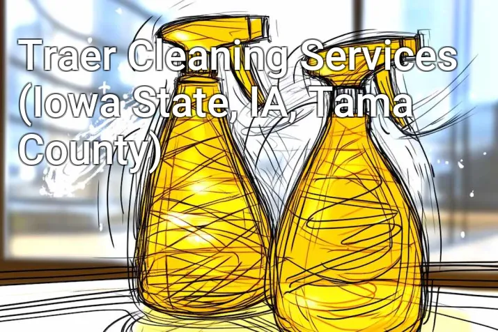 Traer Cleaning Services (Iowa State, IA, Tama County)