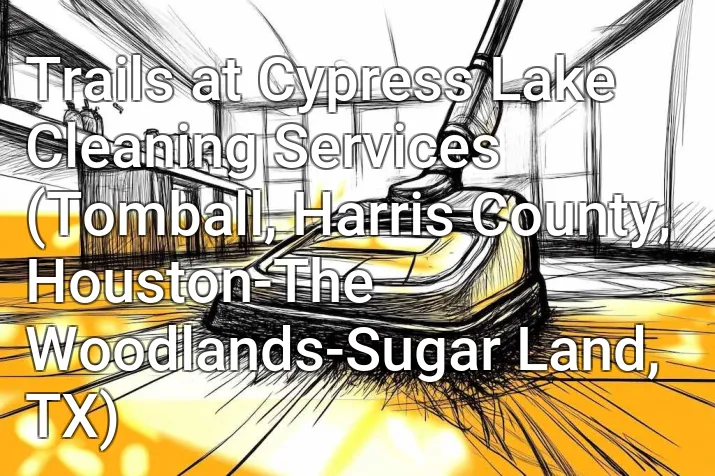 Trails at Cypress Lake Cleaning Services (Tomball, Harris County, Houston-The Woodlands-Sugar Land, TX)