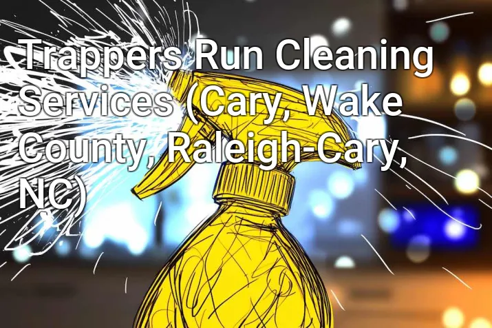 Trappers Run Cleaning Services (Cary, Wake County, Raleigh-Cary, NC)