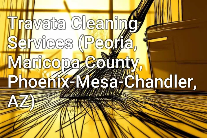 Travata Cleaning Services (Peoria, Maricopa County, Phoenix-Mesa-Chandler, AZ)