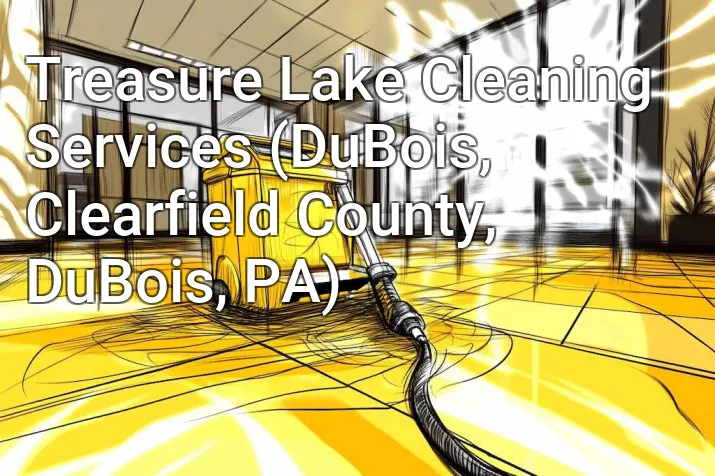 Treasure Lake Cleaning Services (DuBois, Clearfield County, DuBois, PA)