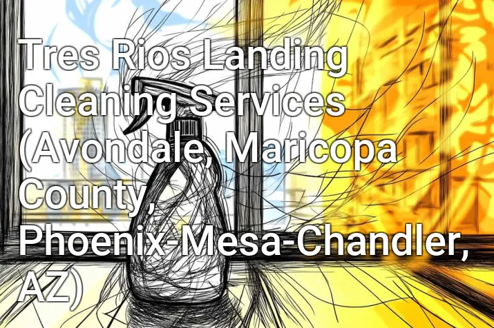 Tres Rios Landing Cleaning Services (Avondale, Maricopa County, Phoenix-Mesa-Chandler, AZ)