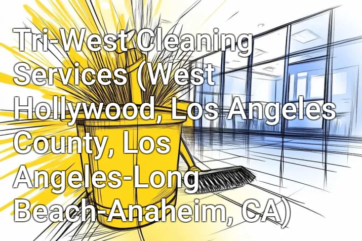 Tri-West Cleaning Services (West Hollywood, Los Angeles County, Los Angeles-Long Beach-Anaheim, CA)