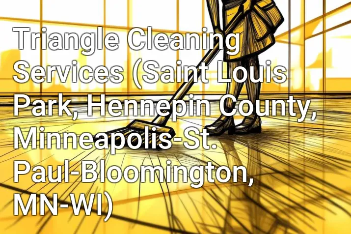 Triangle Cleaning Services (Saint Louis Park, Hennepin County, Minneapolis-St. Paul-Bloomington, MN-WI)