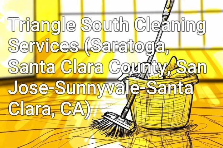 Triangle South Cleaning Services (Saratoga, Santa Clara County, San Jose-Sunnyvale-Santa Clara, CA)