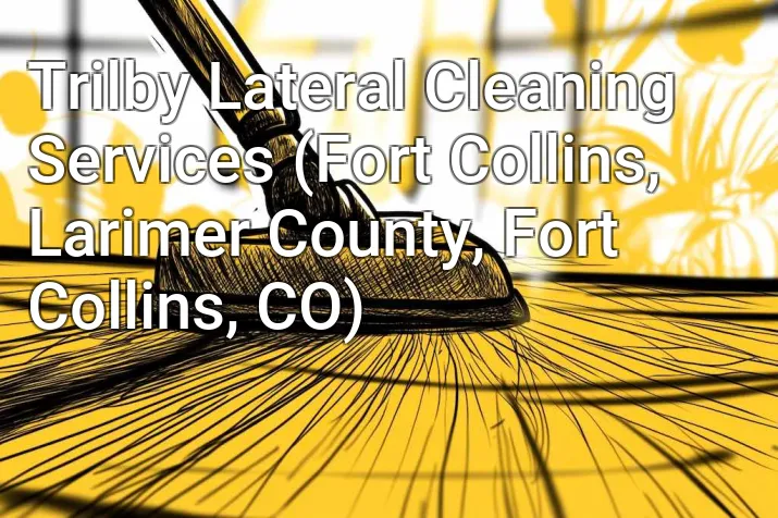 Trilby Lateral Cleaning Services (Fort Collins, Larimer County, Fort Collins, CO)