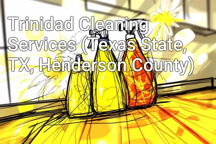 Trinidad Cleaning Services (Texas State, TX, Henderson County)