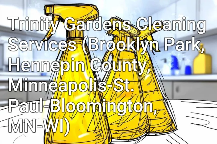 Trinity Gardens Cleaning Services (Brooklyn Park, Hennepin County, Minneapolis-St. Paul-Bloomington, MN-WI)