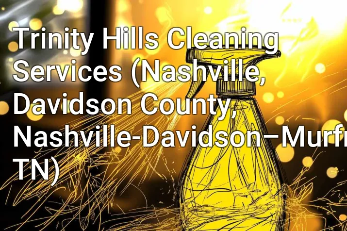 Trinity Hills Cleaning Services (Nashville, Davidson County, Nashville-Davidson–Murfreesboro–Franklin, TN)
