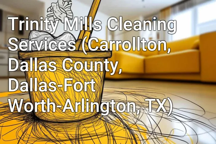 Trinity Mills Cleaning Services (Carrollton, Dallas County, Dallas-Fort Worth-Arlington, TX)